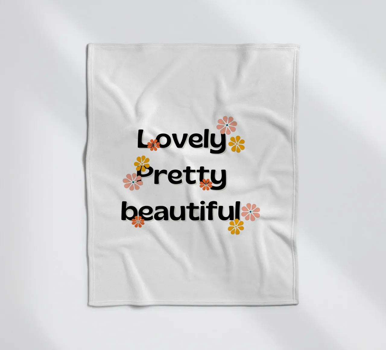 messaggio 1 coperta in pile da Rezh creations