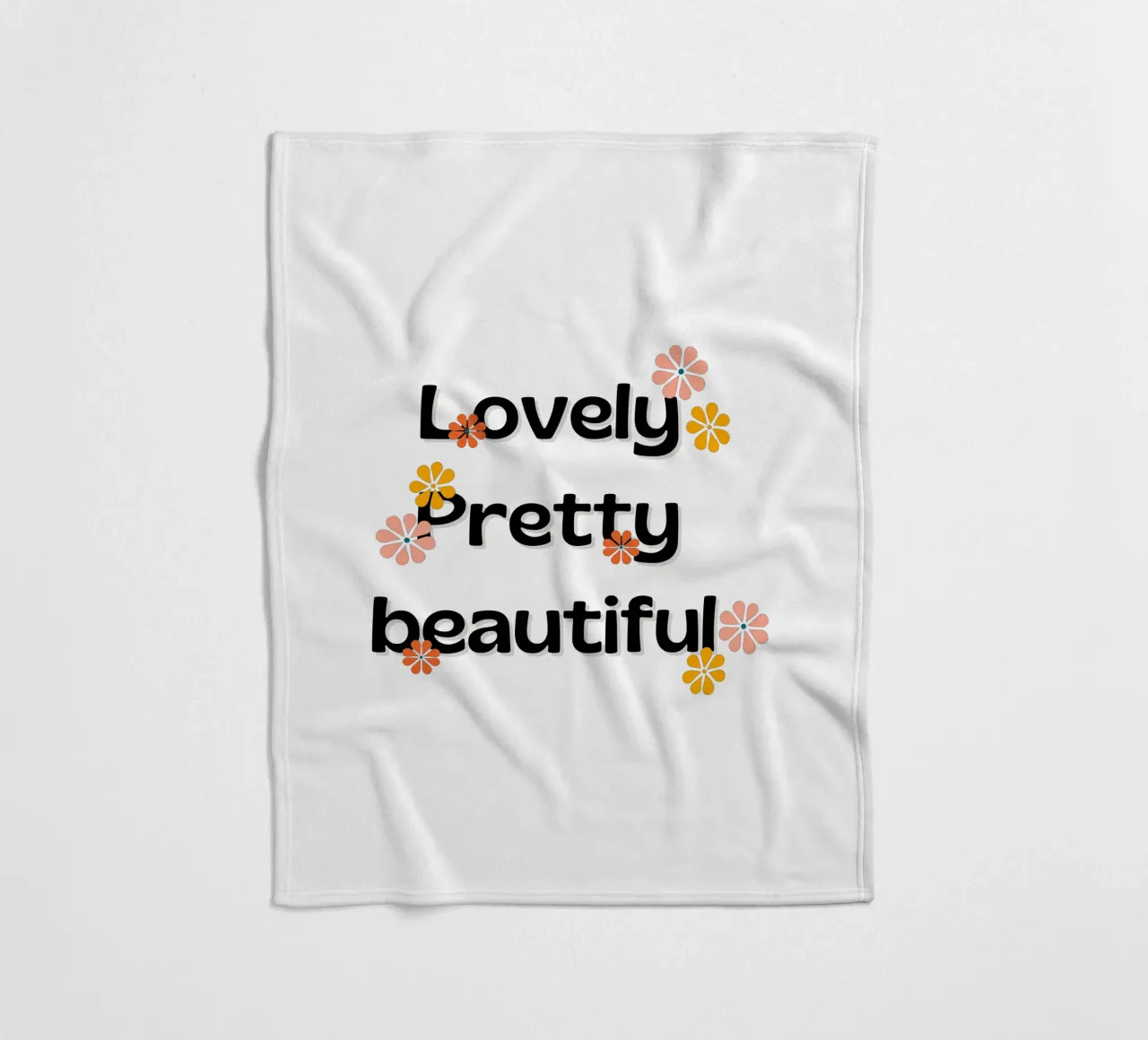 messaggio 1 coperta in pile da Rezh creations
