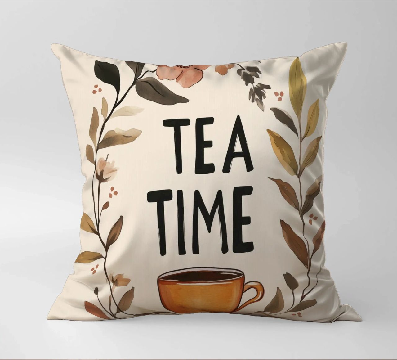 Tea Time (Version 2) cuscino da treechild