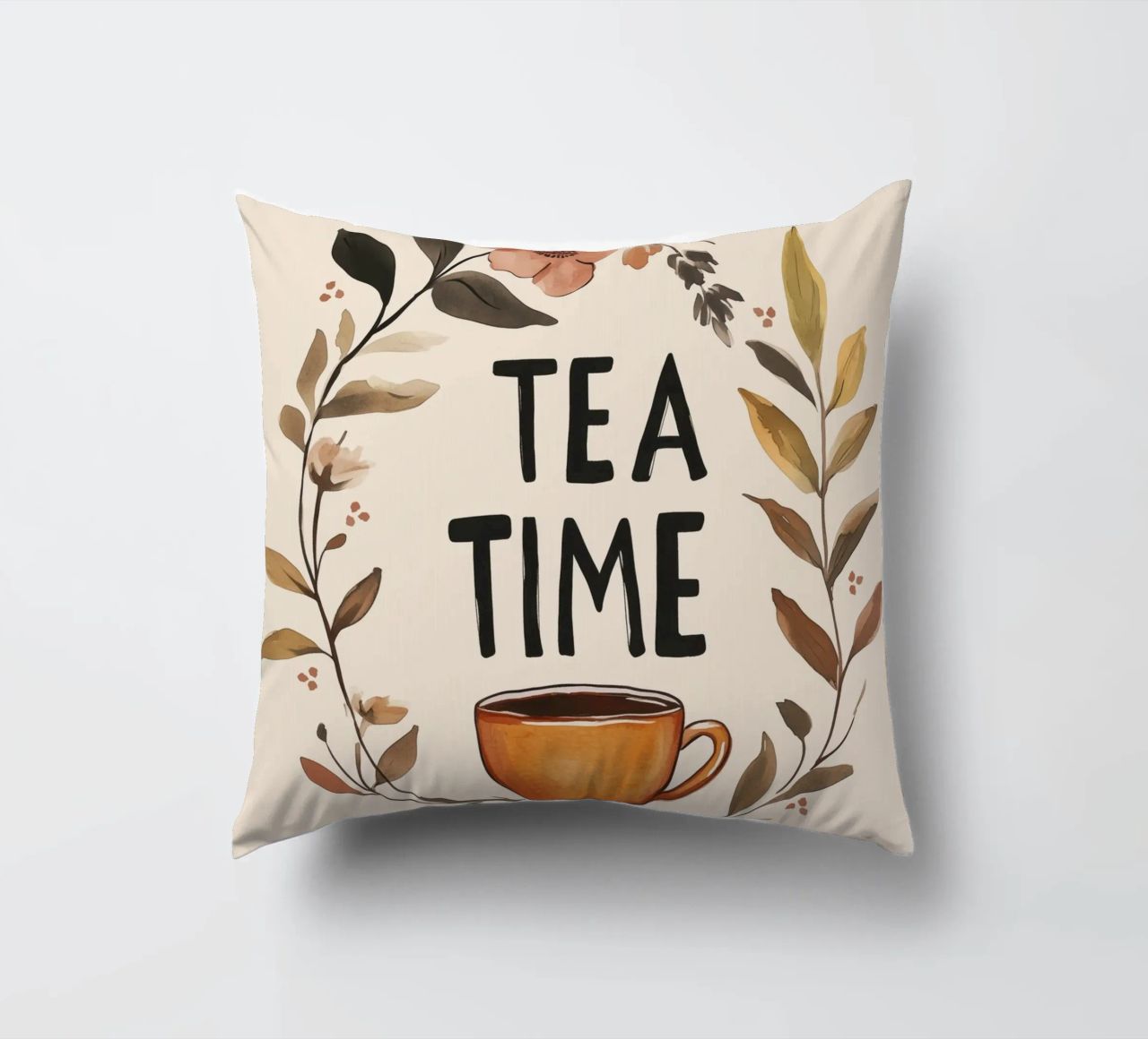 Tea Time (Version 2) cuscino da treechild