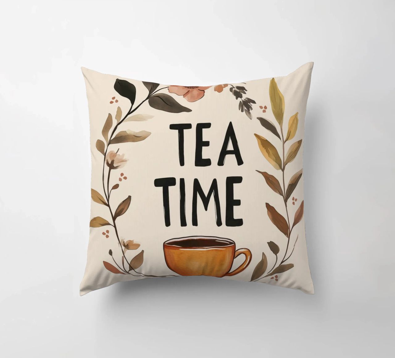 Tea Time (Version 2) cuscino da treechild