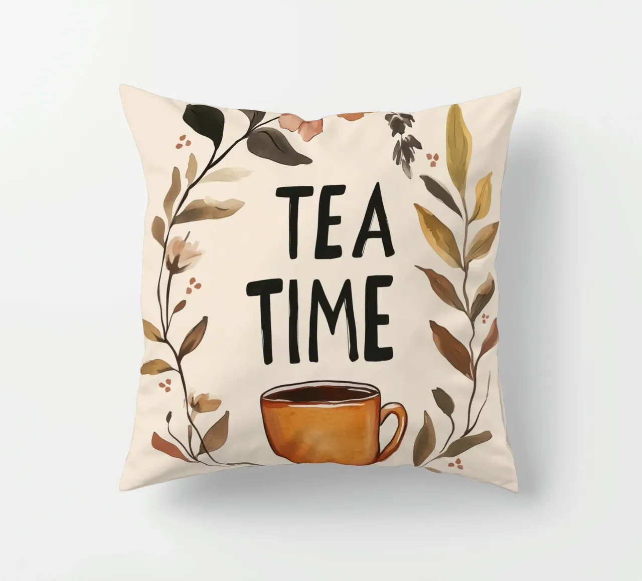Tea Time (Version 2) cojín de treechild