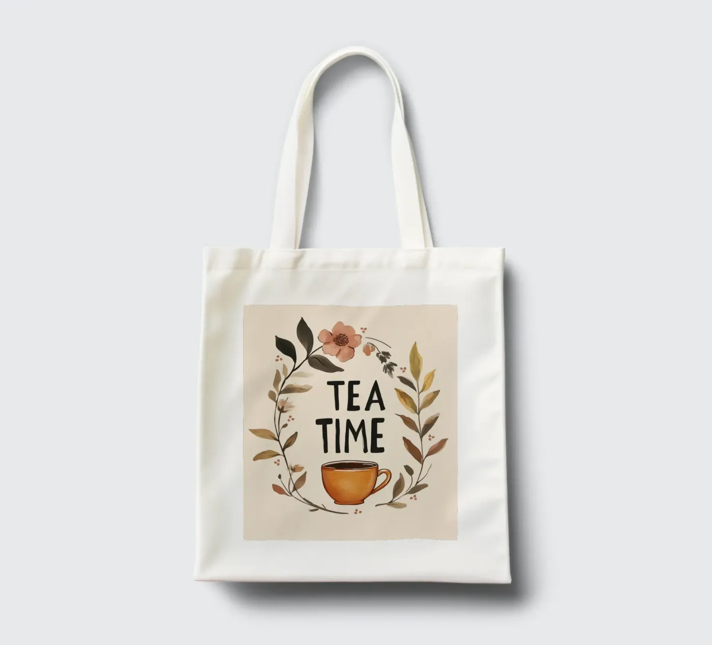 Tea Time (Version 2) Jutebeutel von treechild