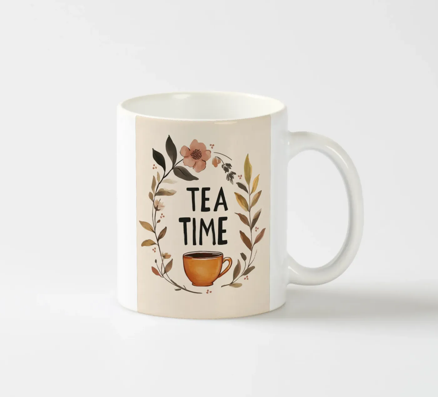 Tea Time (Version 2) Keramik Tasse von treechild