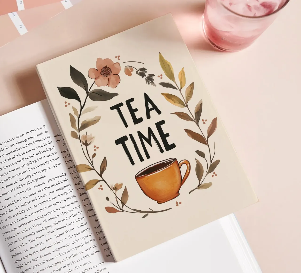 Tea Time (Version 2) notebook by treechild