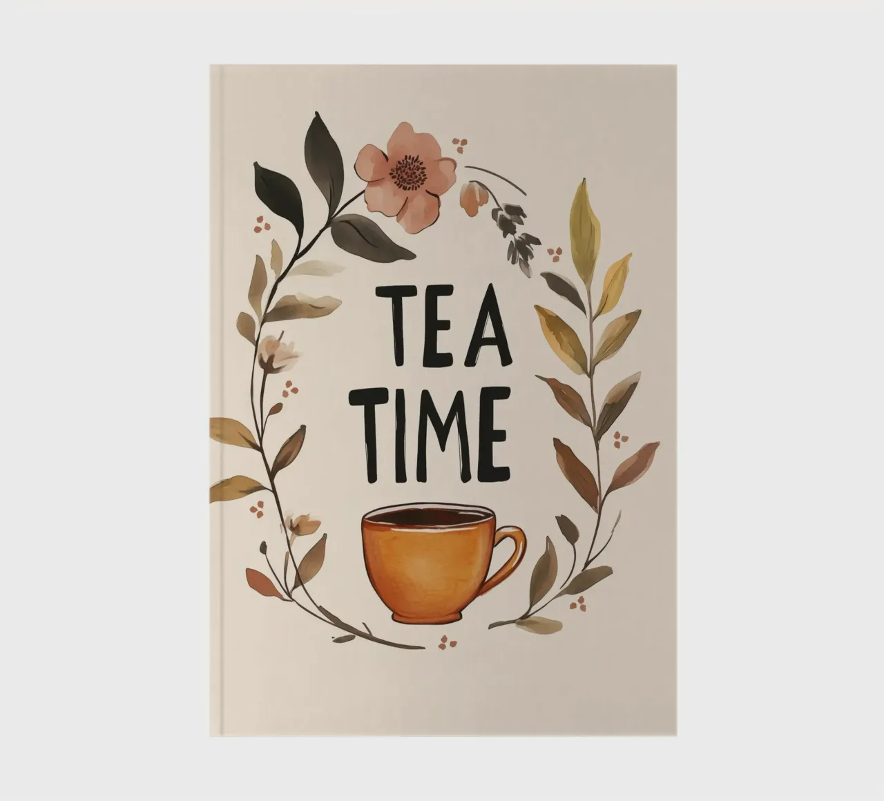 Tea Time (Version 2) notebook by treechild