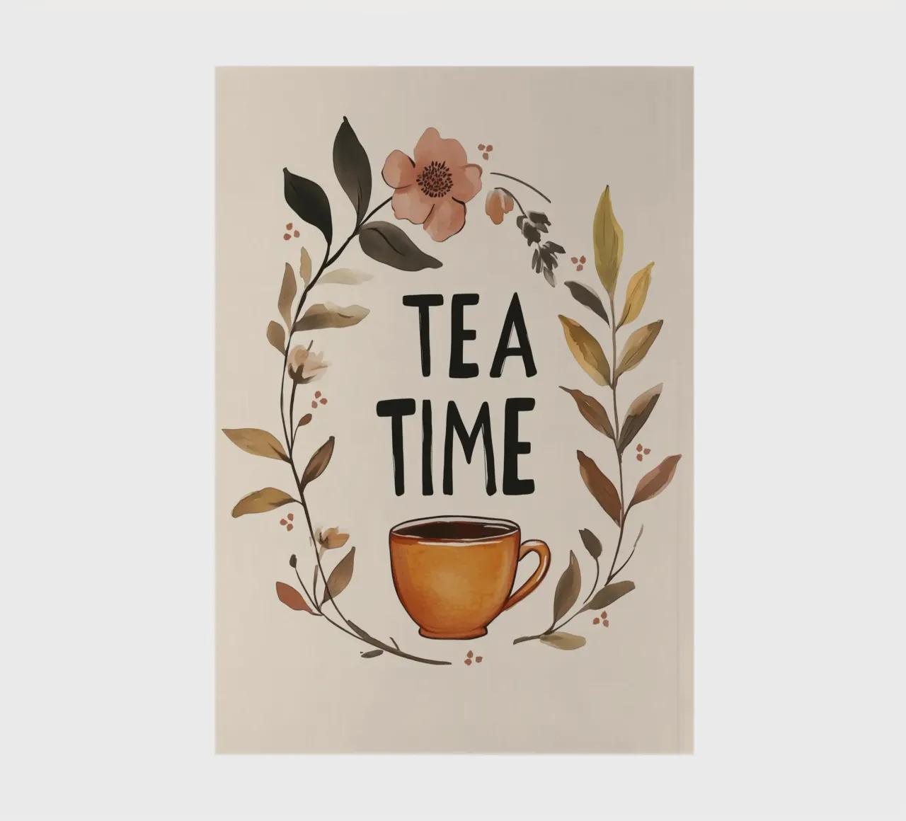 Tea Time (Version 2) notebook by treechild