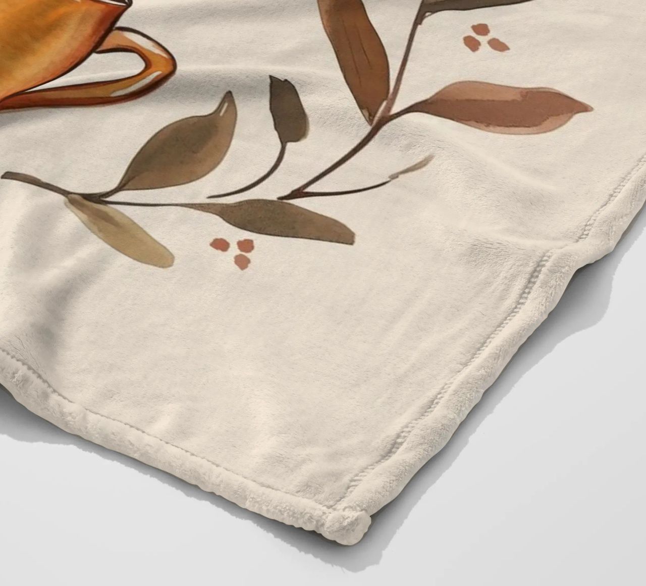 Tea Time (Version 2) coperta in pile da treechild