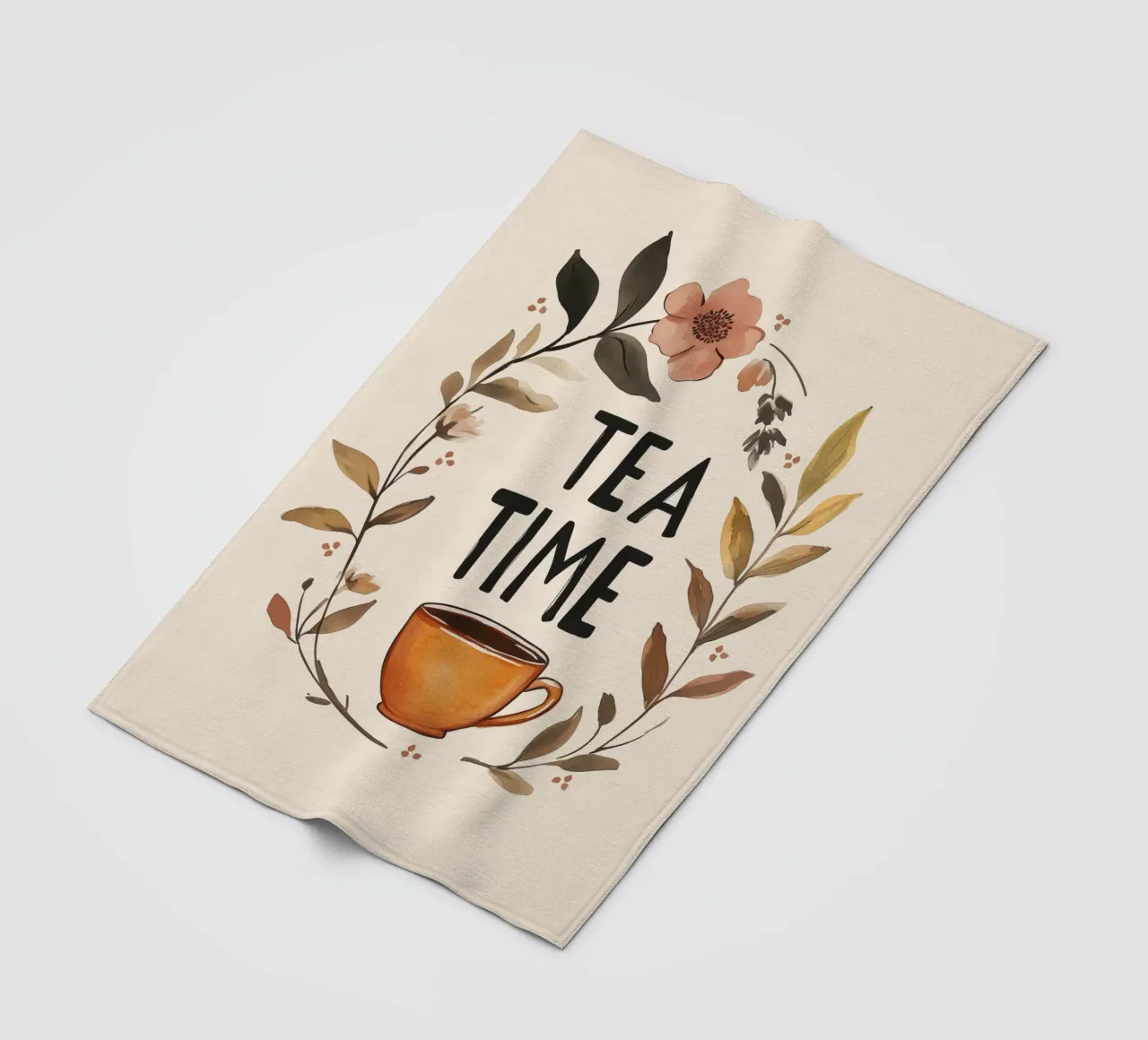 Tea Time (Version 2) Fleecedecke von treechild