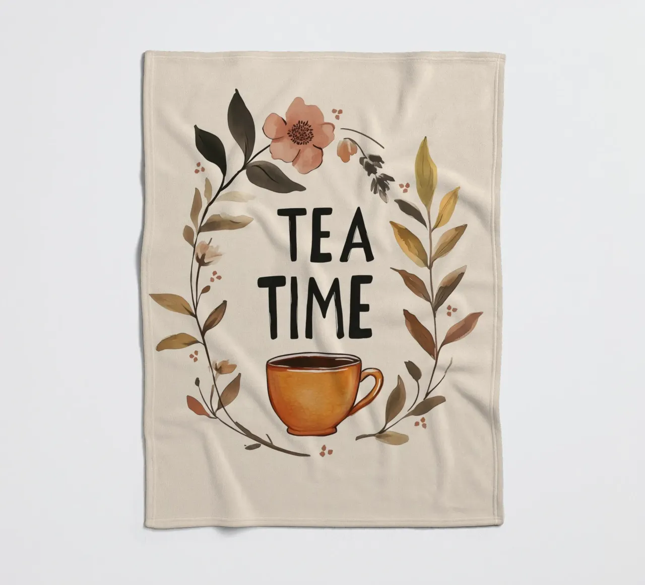 Tea Time (Version 2) Fleecedecke von treechild