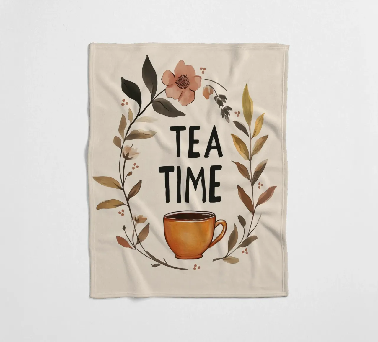 Tea Time (Version 2) manta de franela de treechild