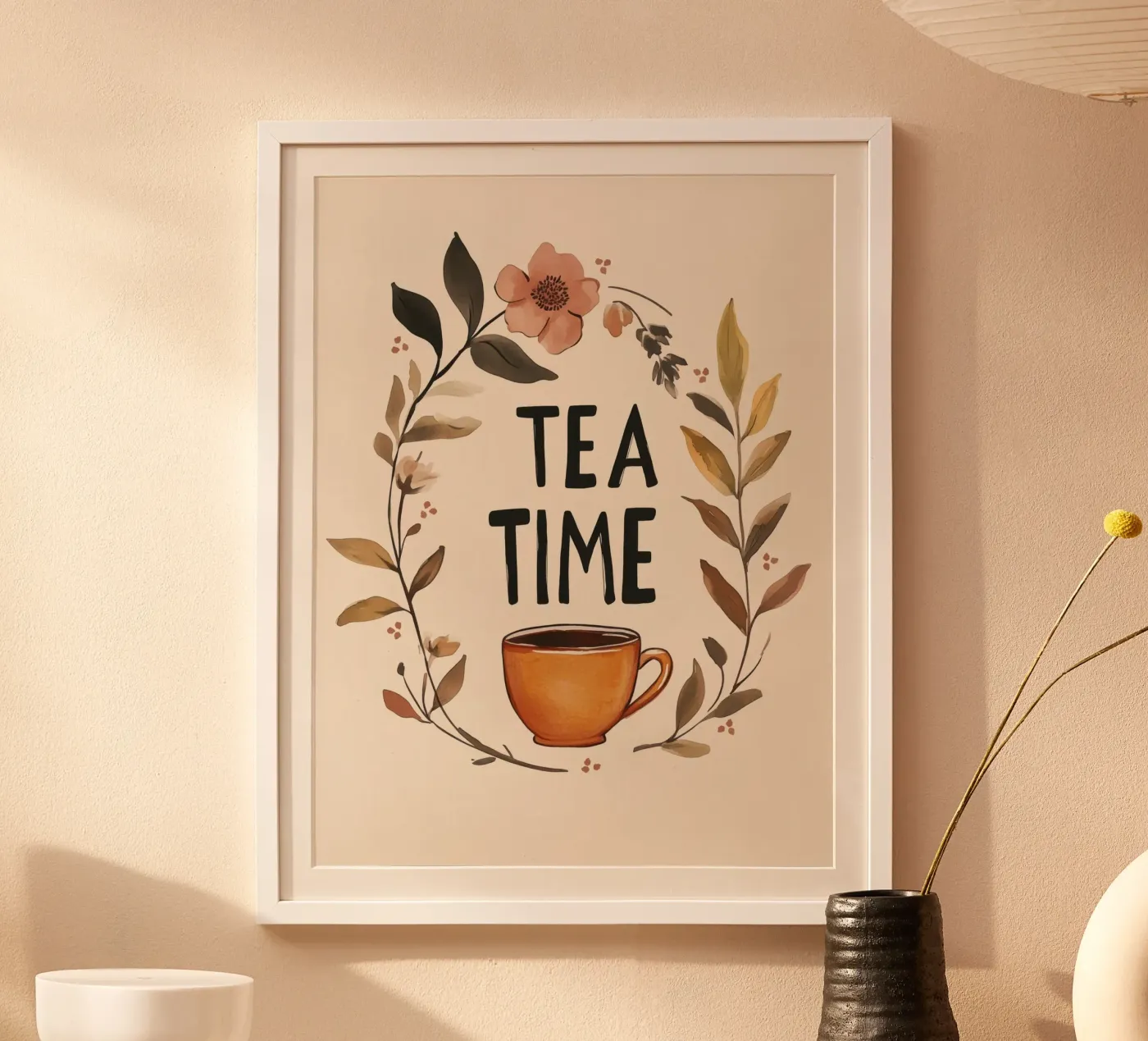 Tea Time (Version 2) Poster von treechild
