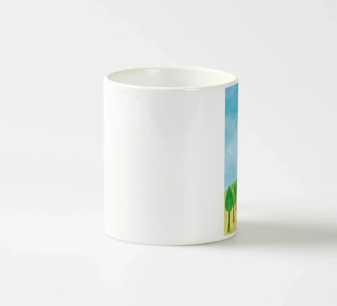 L'AMORE È LA VIA tazza in ceramica da Inge Hauser Illustration