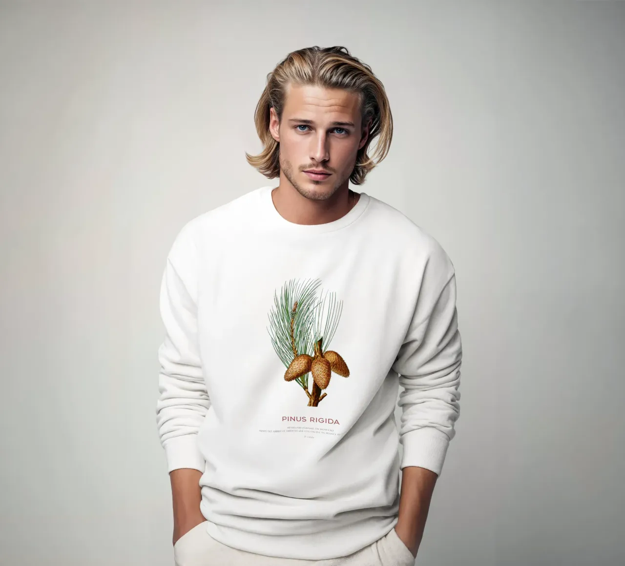 Pechkiefer oder Pinus Rigida Sweatshirt von Vintagrafica