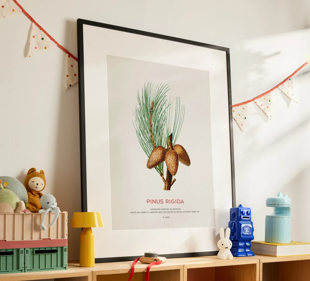 Pechkiefer oder Pinus Rigida Hahnemühle von Vintagrafica