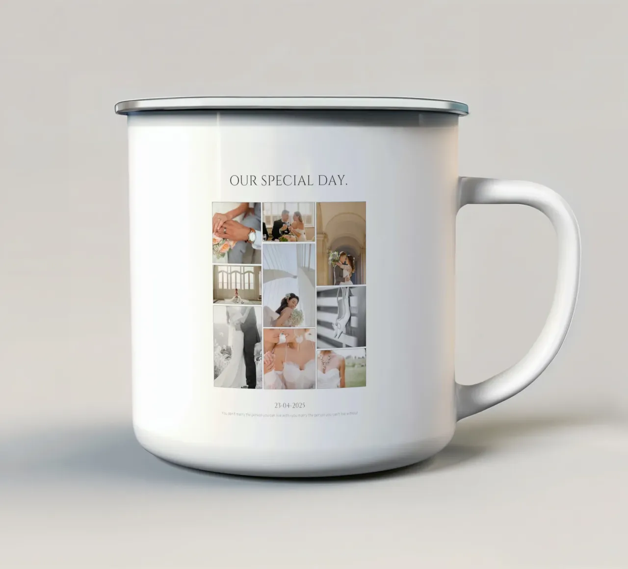 Special Day tazza in smalto da Kartenliebe