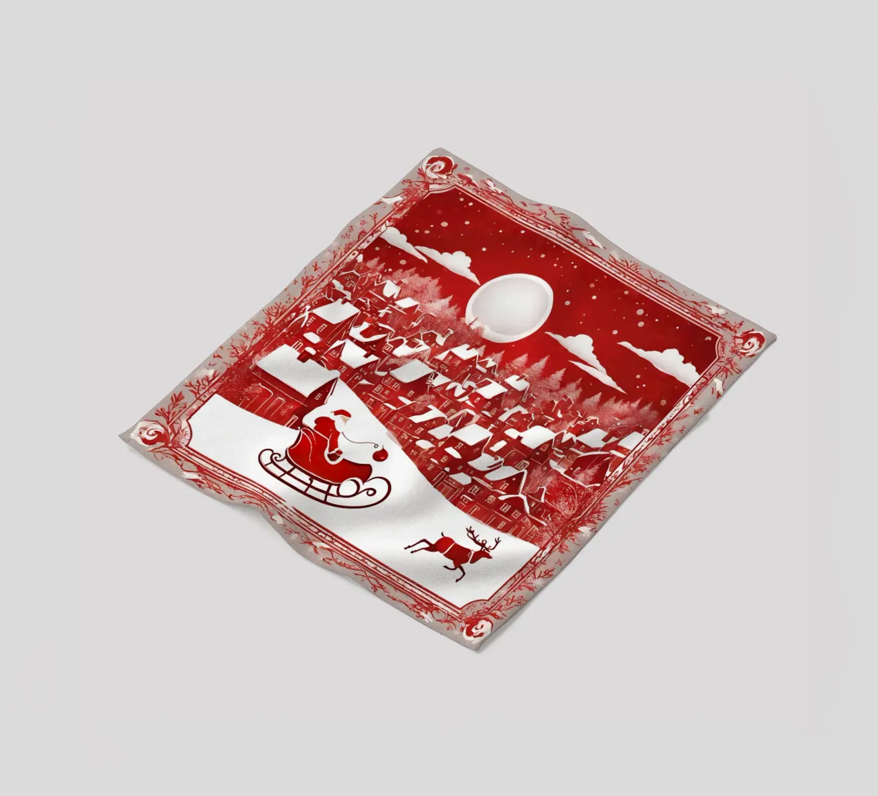 Natale 4 coperta in pile da Rezh creations