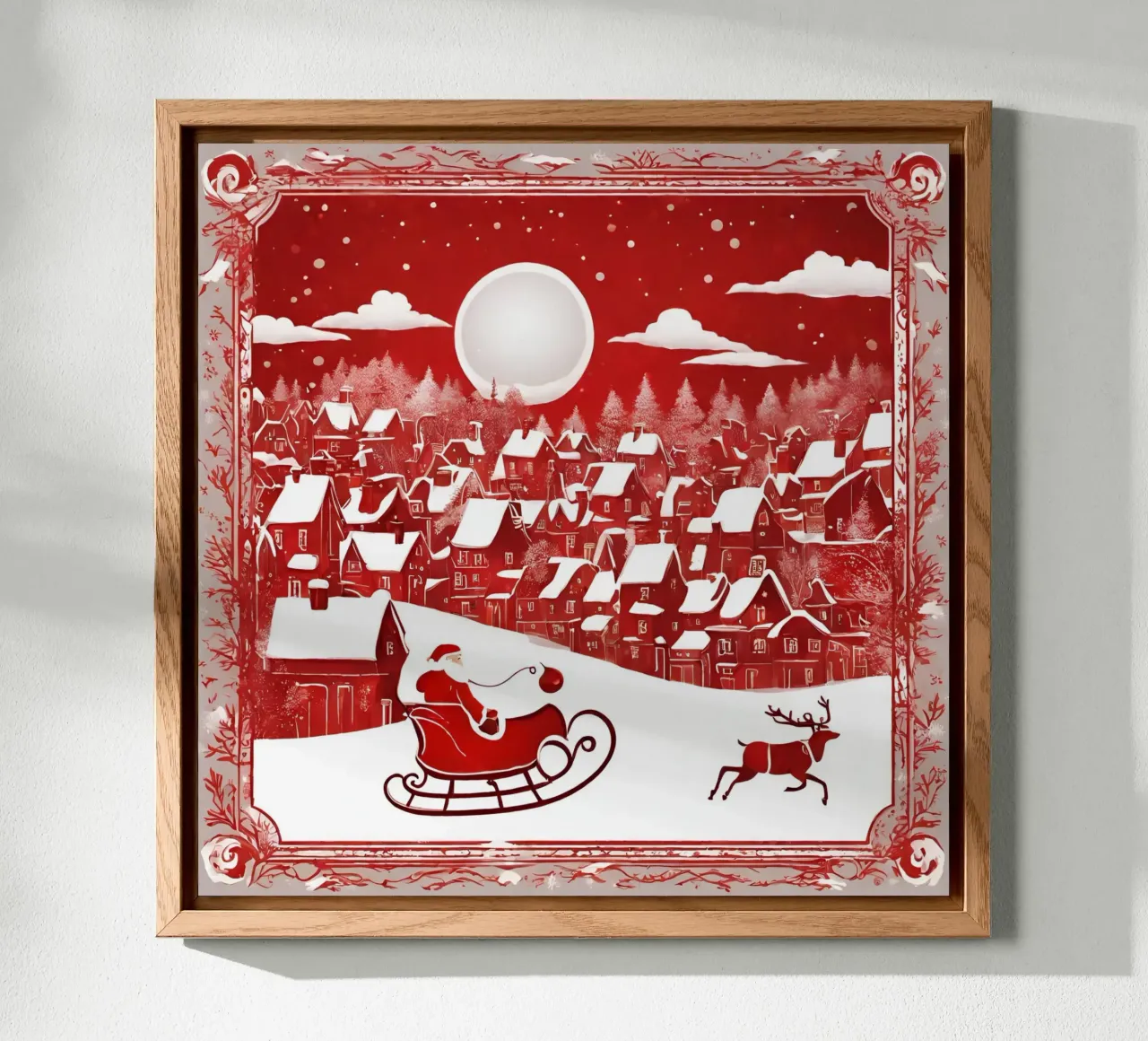 Natale 4 alluminio dibond da Rezh creations