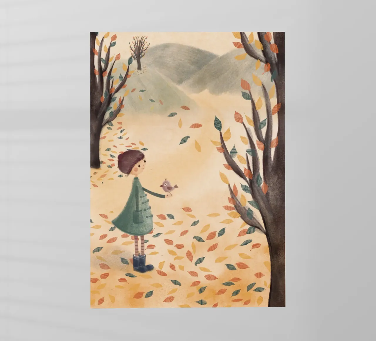 AUTUMN pellicola backlit da Inge Hauser Illustration