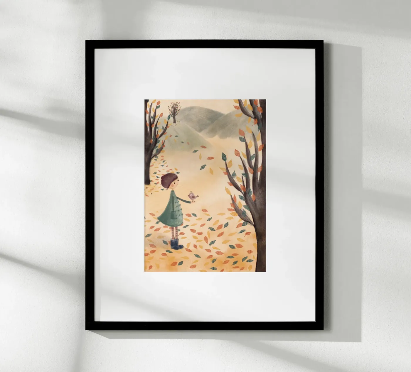 AUTUMN poster by Inge Hauser Illustration