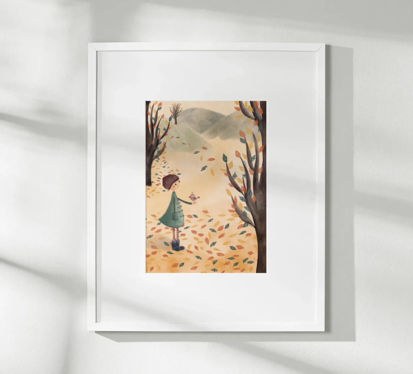AUTUMN poster by Inge Hauser Illustration