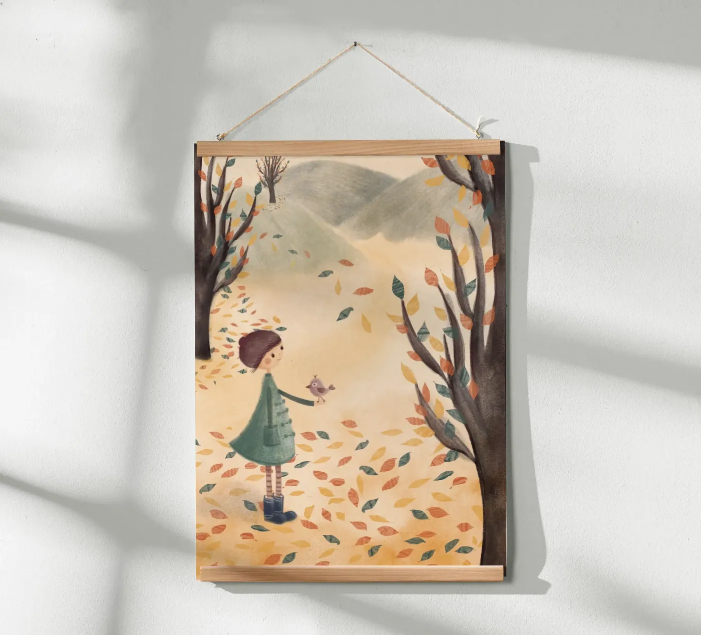 AUTUMN poster by Inge Hauser Illustration