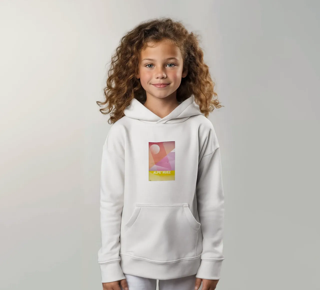Alpe d'Huez felpa bambino con cappuccio da Benjamin Andresen