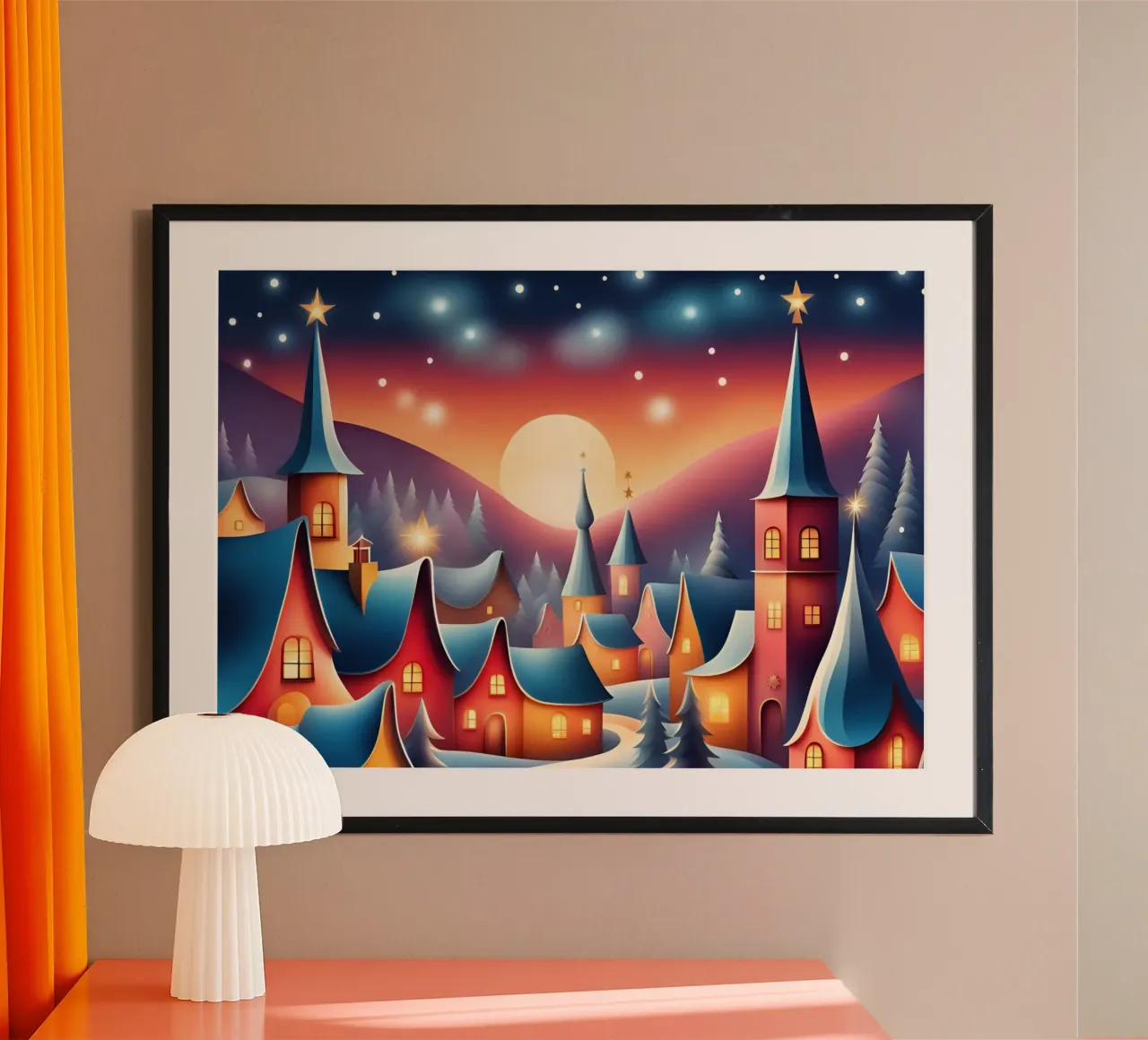 Weihnachten 5 Poster von Rezh creations