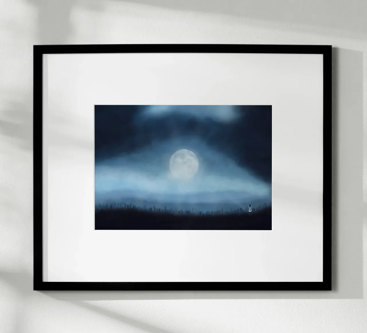 FULL MOON poster da Inge Hauser Illustration