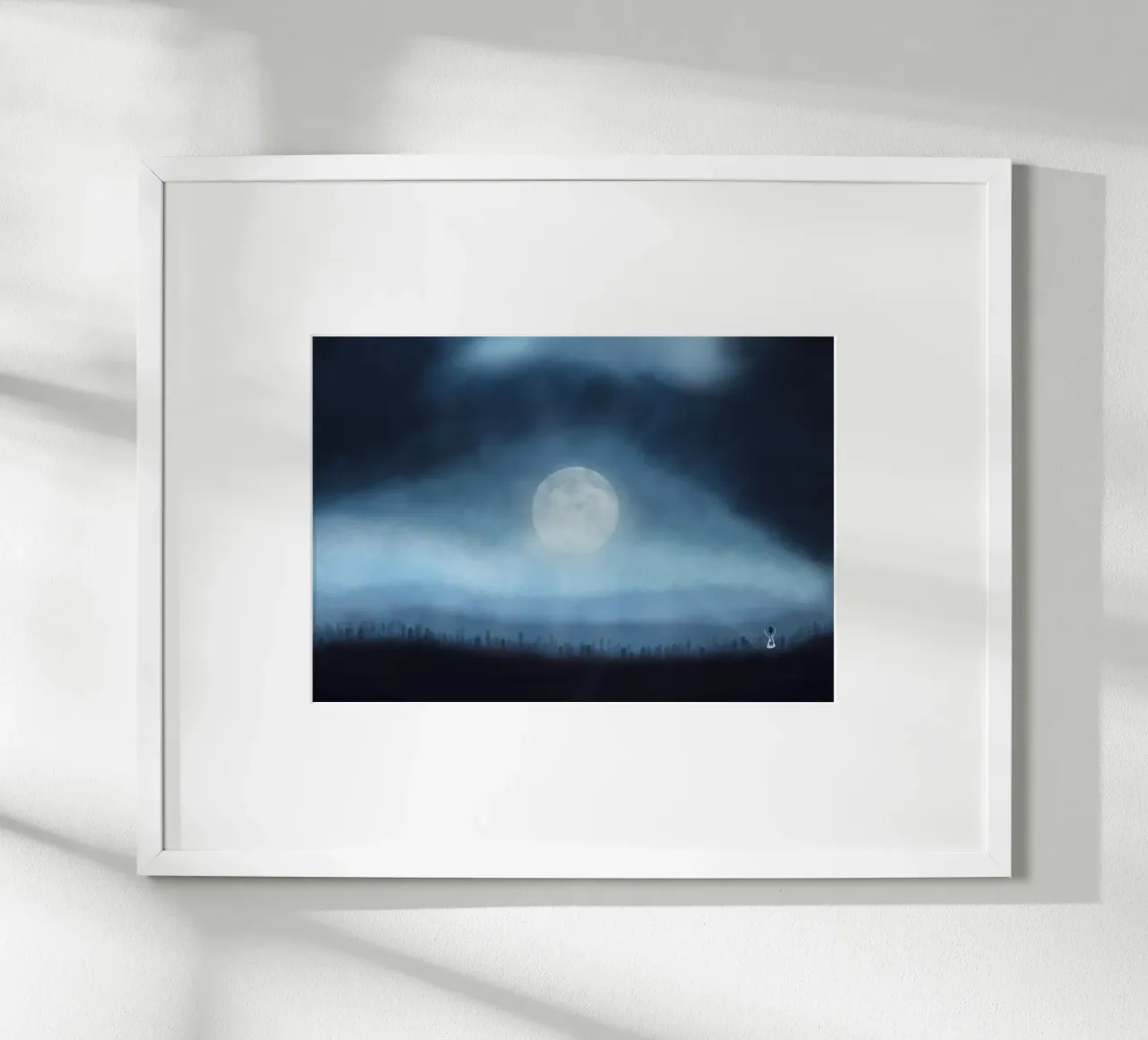 FULL MOON poster da Inge Hauser Illustration