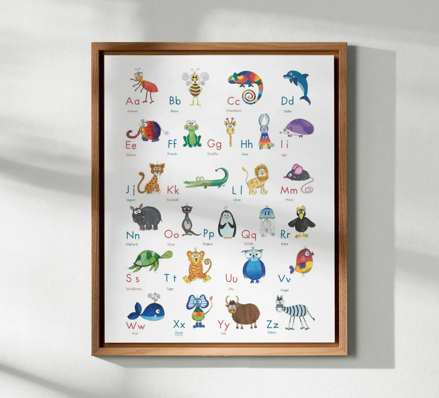 TIER ABC alluminio dibond da Inge Hauser Illustration