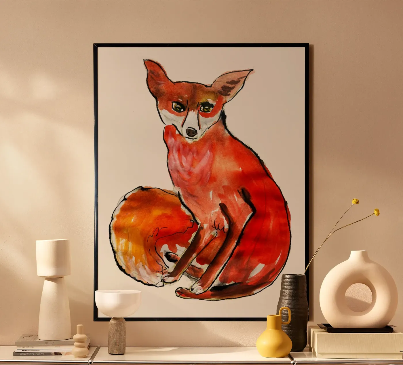 Fox poster by Corinne Korda Studio