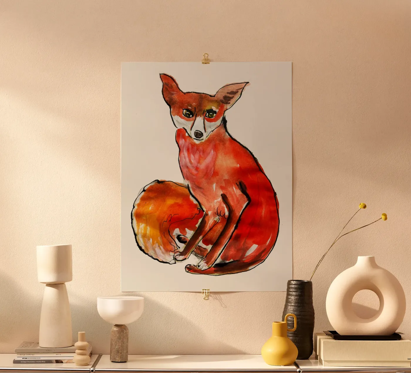 Fox poster by Corinne Korda Studio