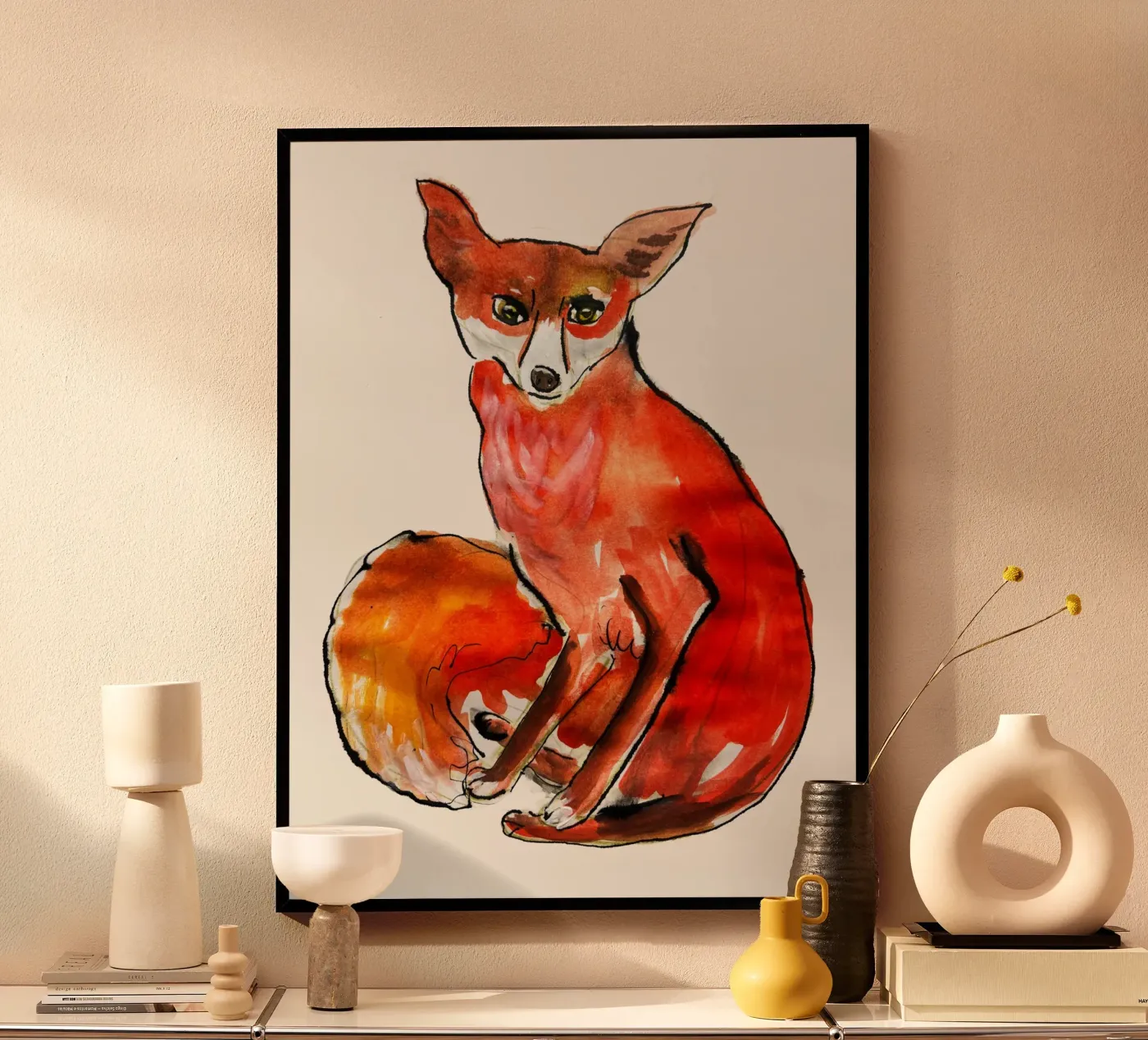 Fox poster by Corinne Korda Studio