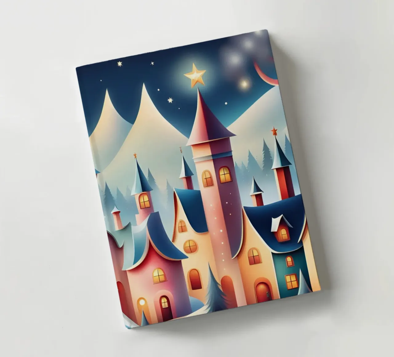Christmas 6 notebook by Rezh creations
