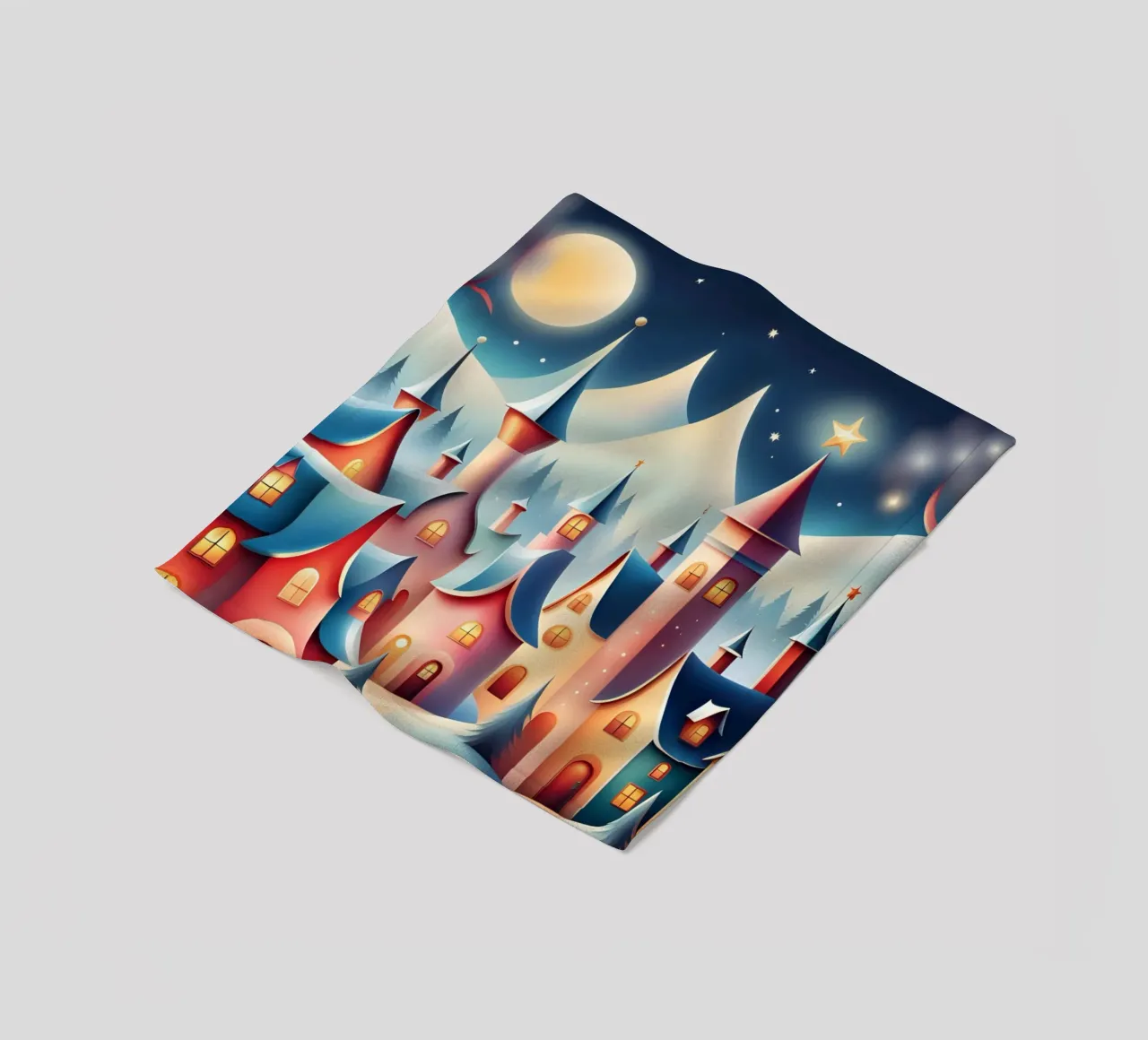 Christmas 6 fleece blanket by Rezh creations