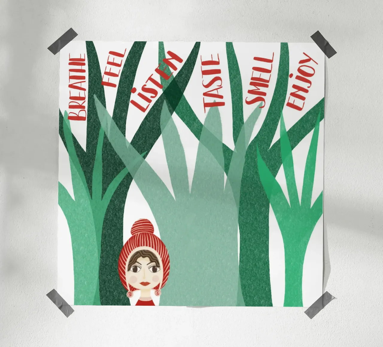 SALUTE MENTALE poster da Inge Hauser Illustration