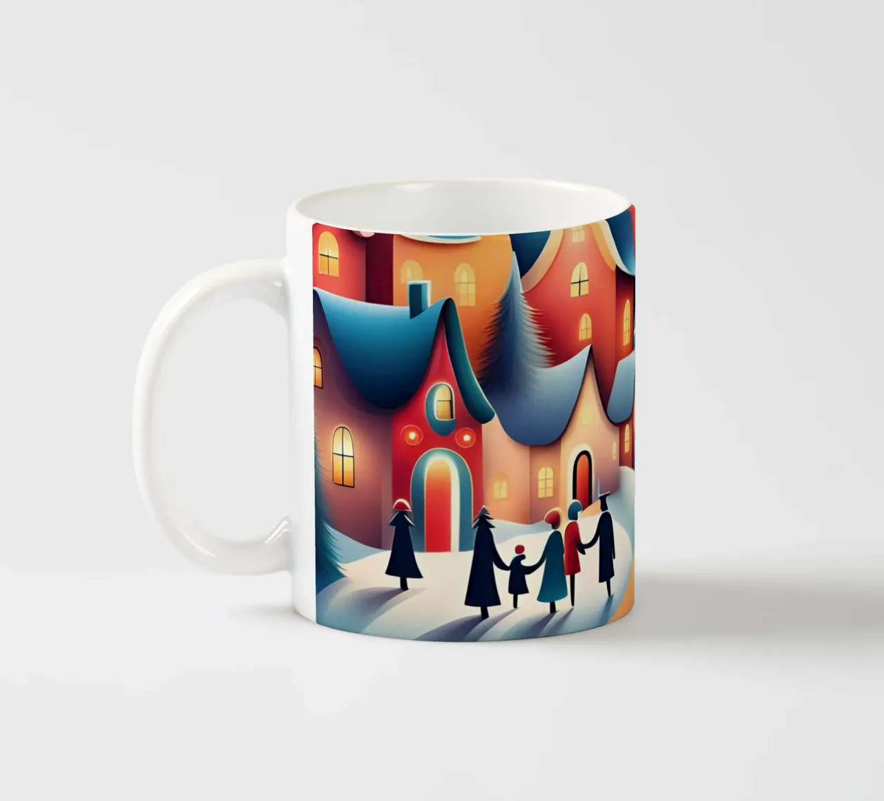 Natale 7 tazza in ceramica da Rezh creations