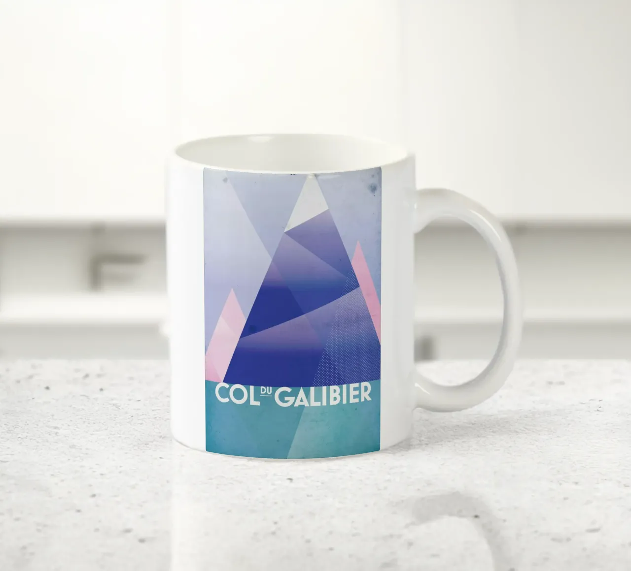 Col du Galibier tazza in ceramica da Benjamin Andresen