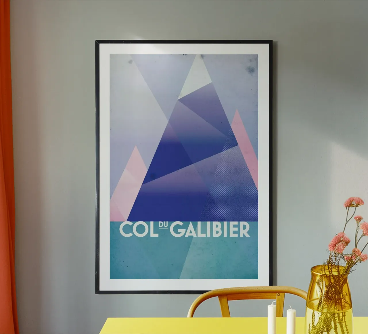Col du Galibier carta hahnemühle da Benjamin Andresen