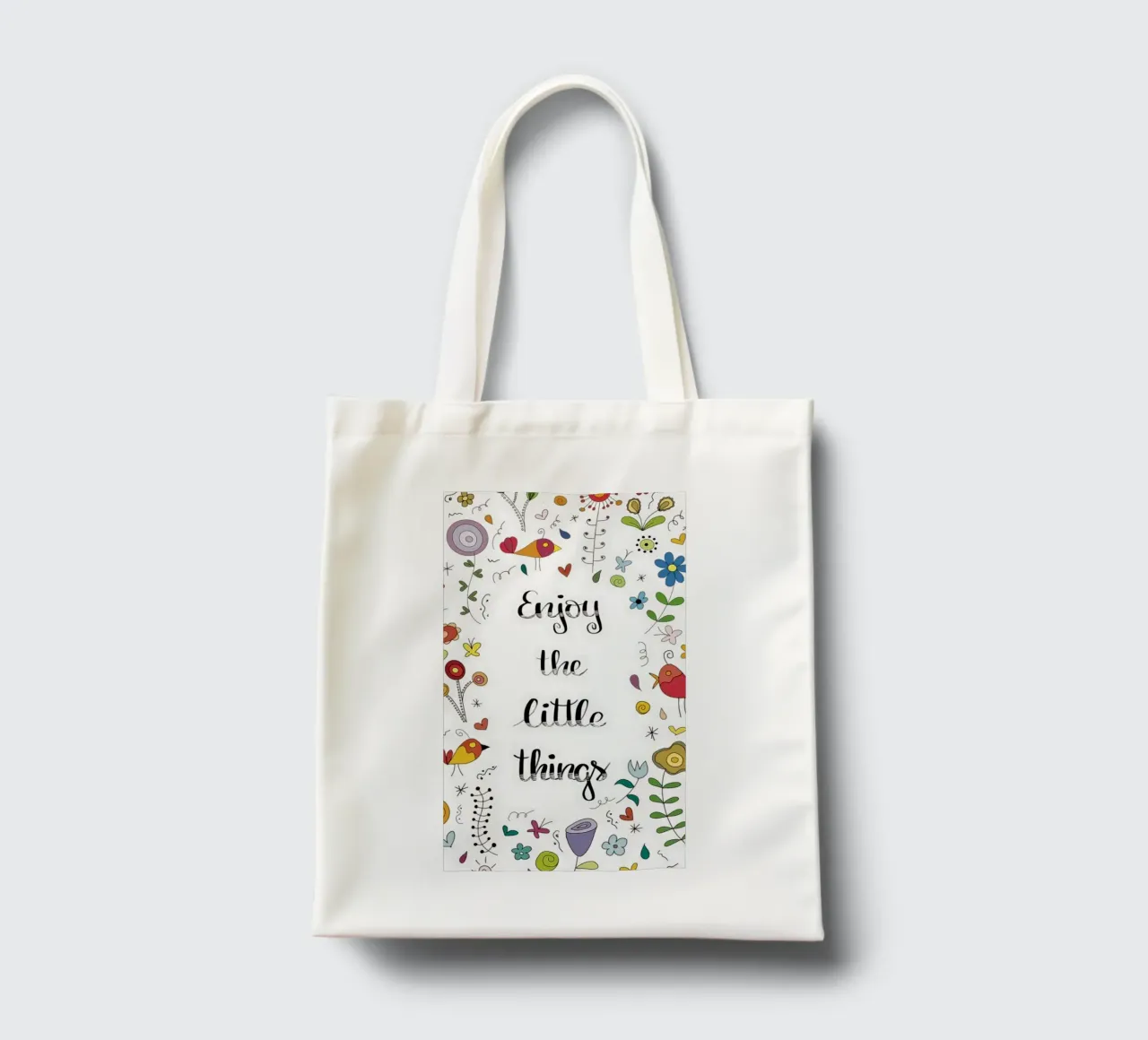 GODERSI LE PICCOLE COSE borsa in juta da Inge Hauser Illustration
