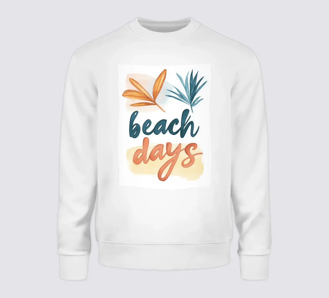 Beach Days (Version No 1) felpa da treechild