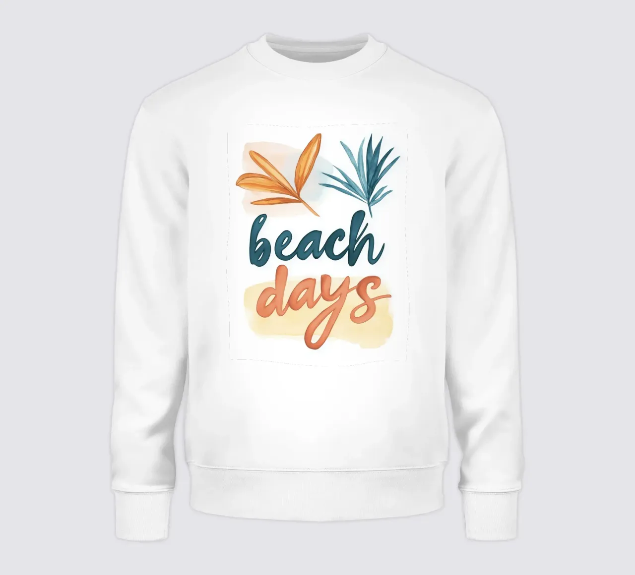 Beach Days (Version No 1) felpa da treechild