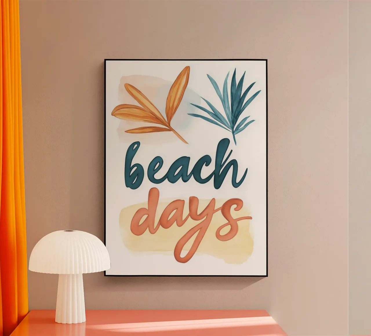 Beach Days (Version No 1) plexiglass da treechild