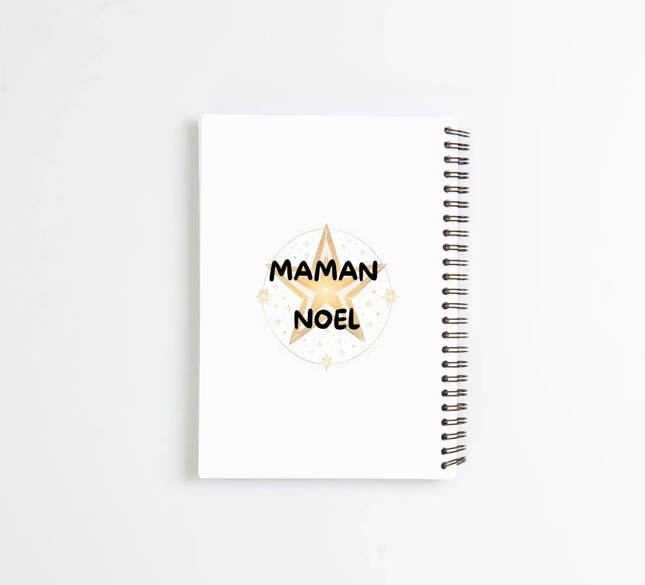 maman 2 spiral notebook by Rezh creations