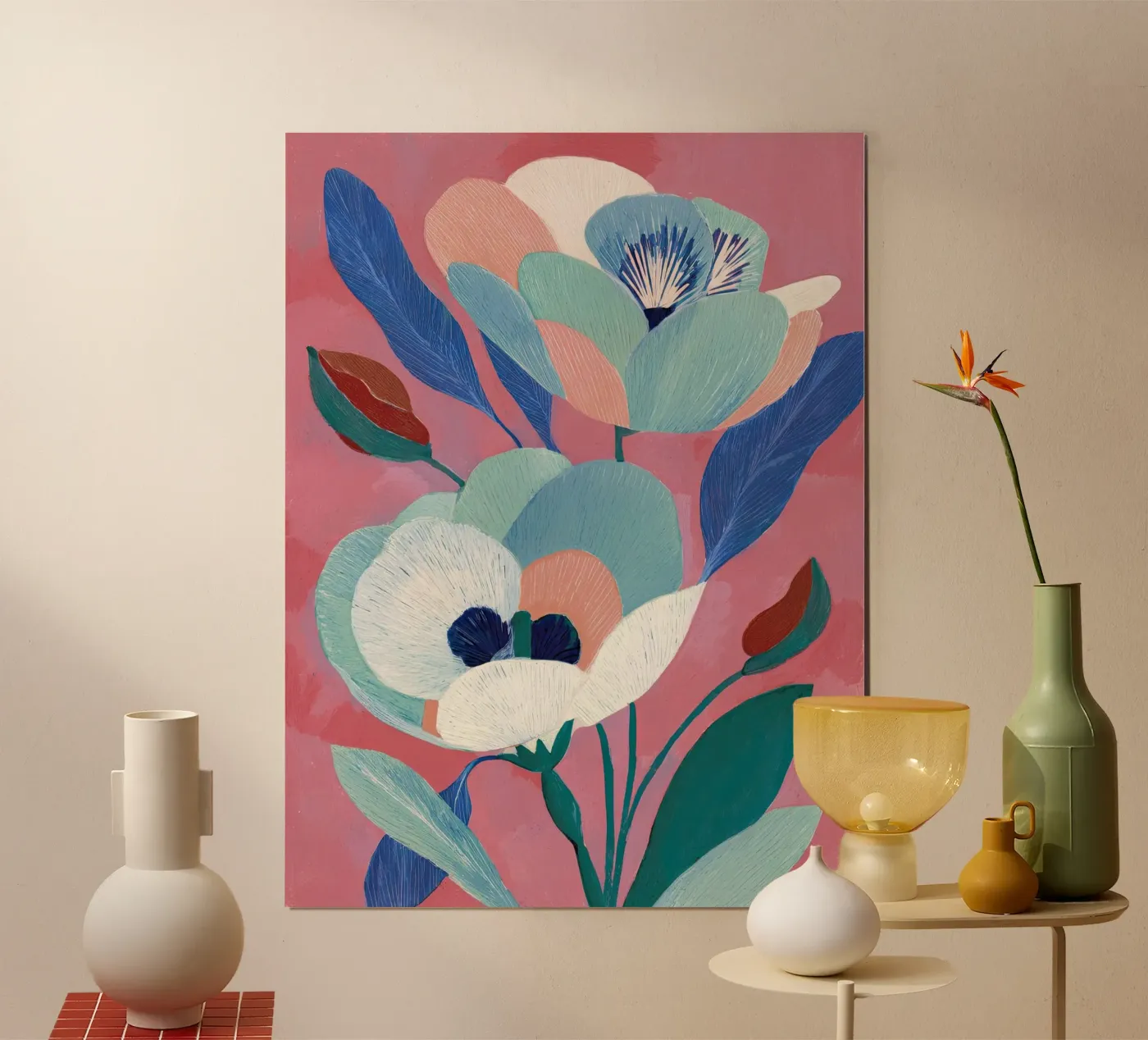 Blush Bloom poster by Aimee