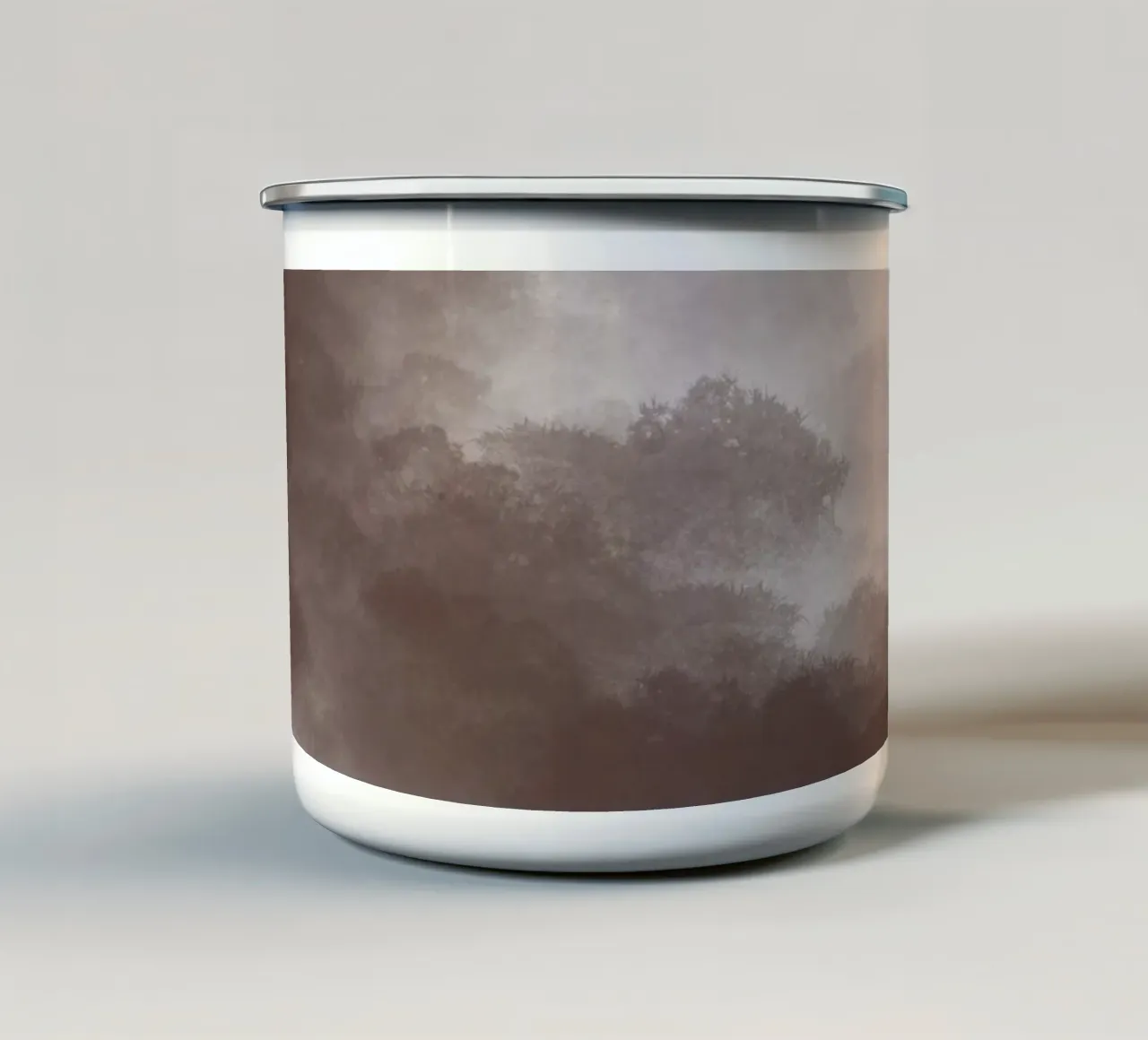 Foresta di nuvole 3 tazza in smalto da Studio B