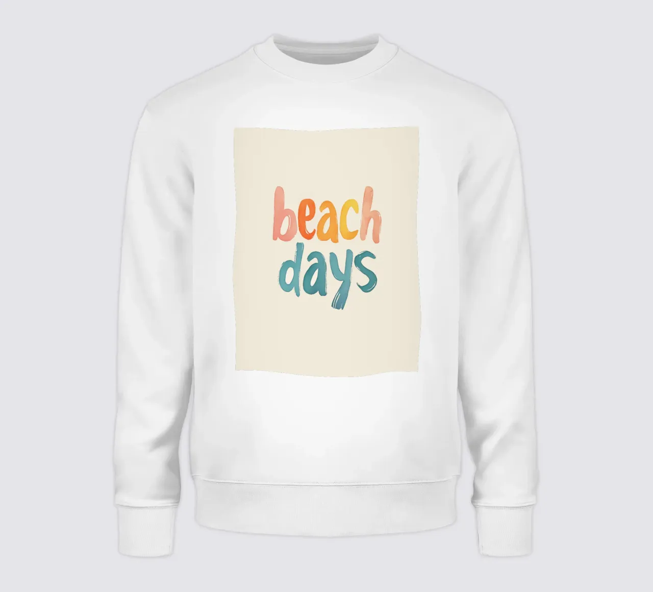 Beach Days No 3 felpa da treechild