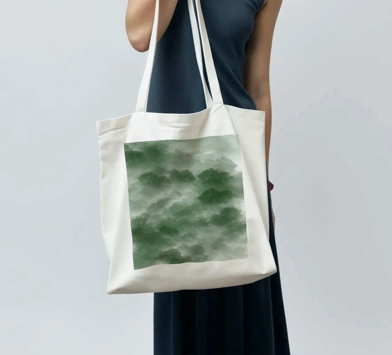 Foresta di nuvole 4 borsa in juta da Studio B