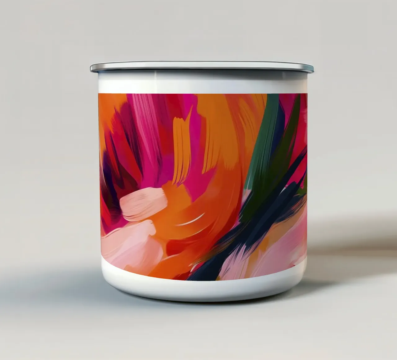 Wild Flower tazza in smalto da treechild